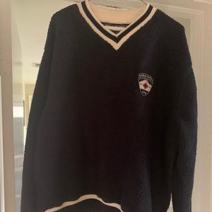 Polo Fleece Sweatshirt